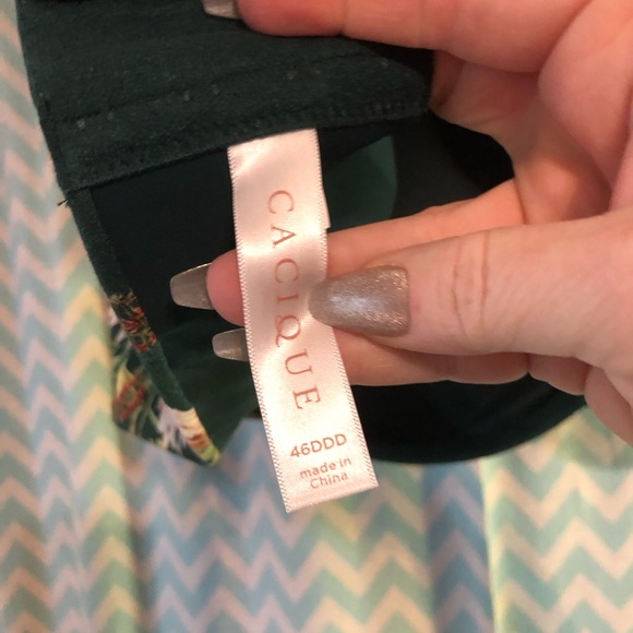 Lane Bryant plus size invisible back smoother full coverage underwire bra 46DDD - Picture 7 of 10